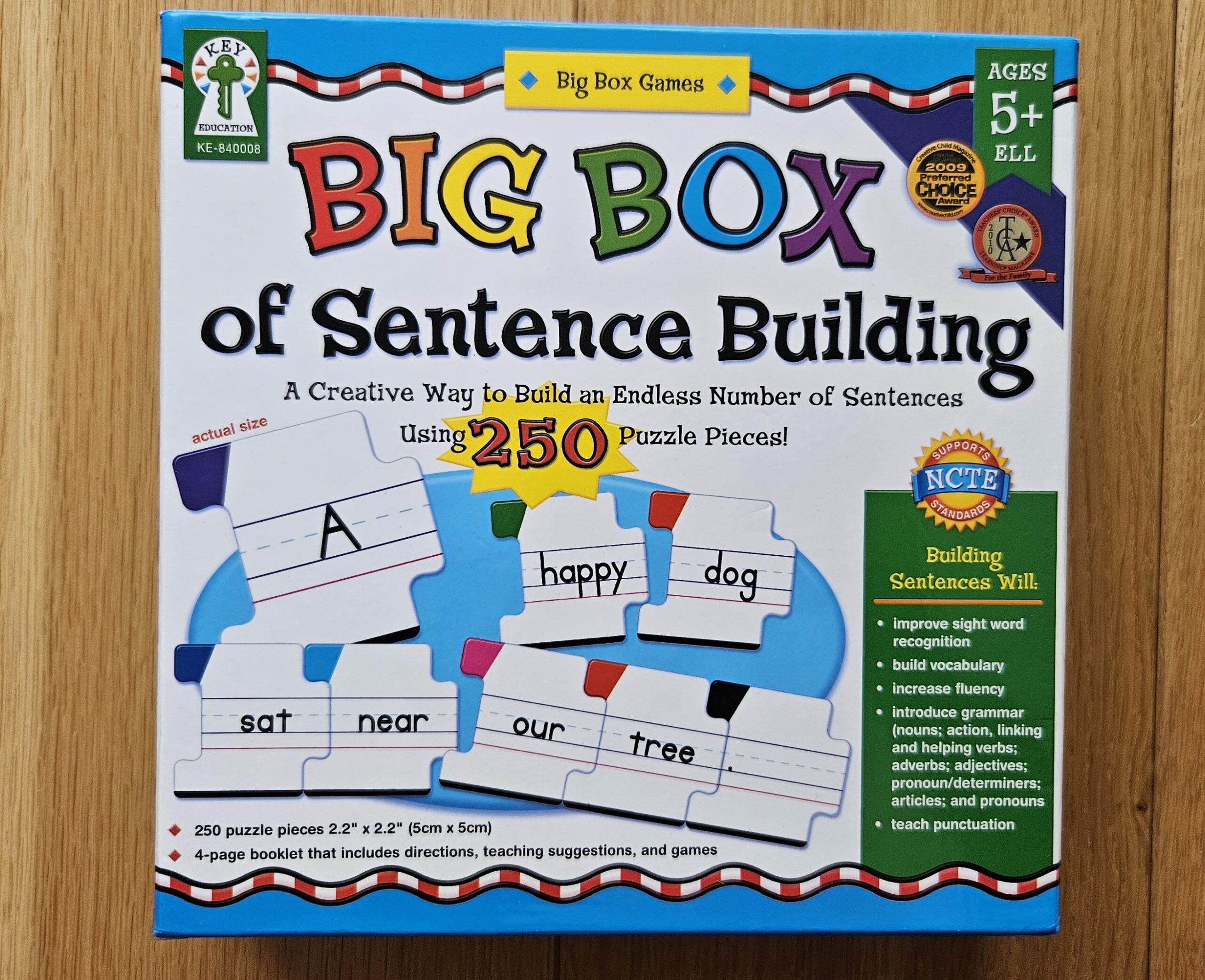 Big Box of Sentence Building