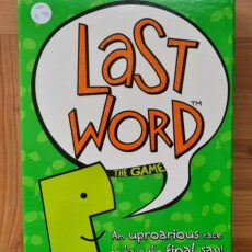 Last Word an uproarious race to have the final say