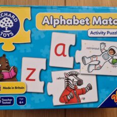 Alphabet match Orchard Toys