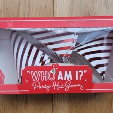 Christmas Who am I? Party Hat Game nowa