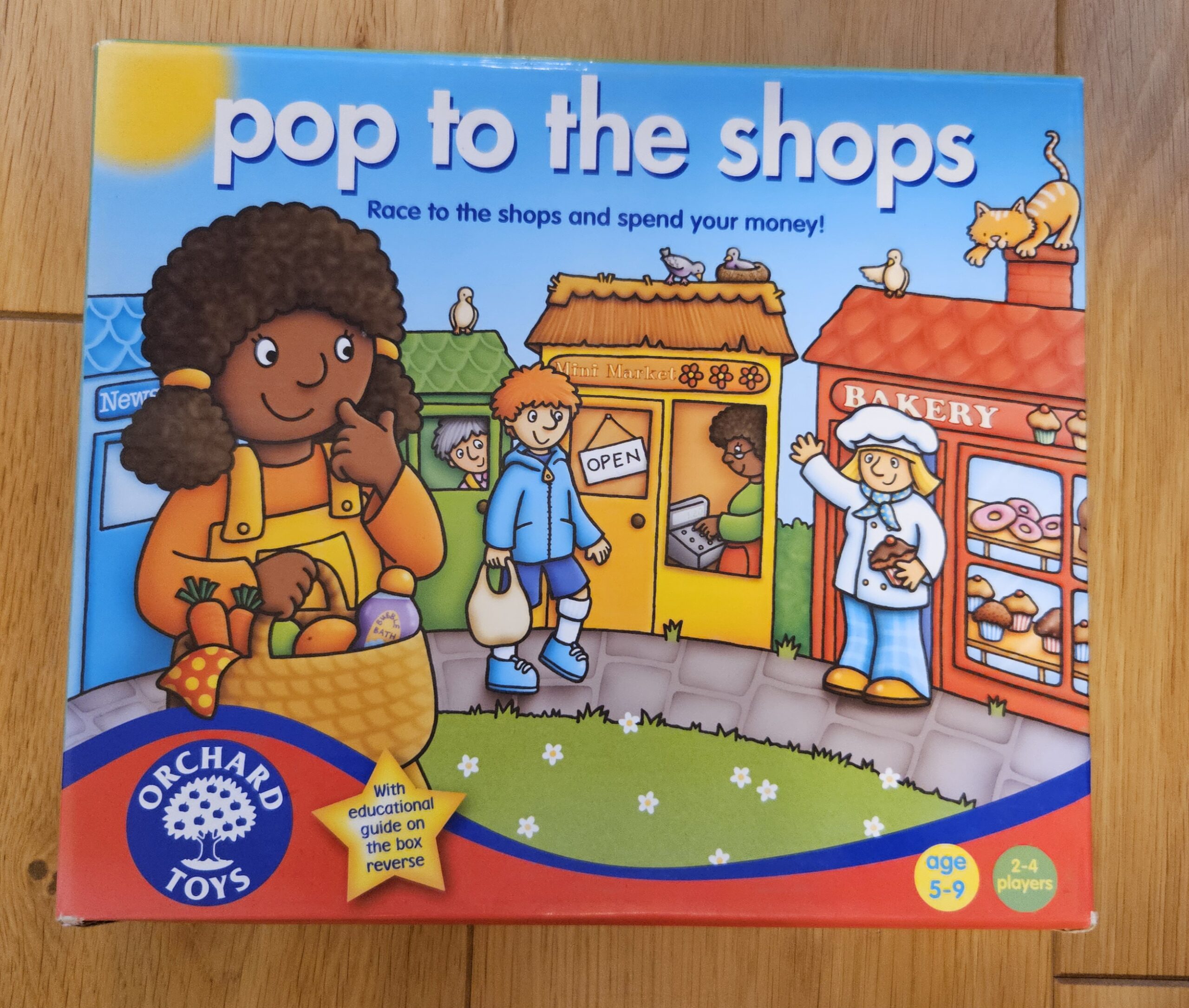 Pop to the shops Orchard Toys plastikowe monety