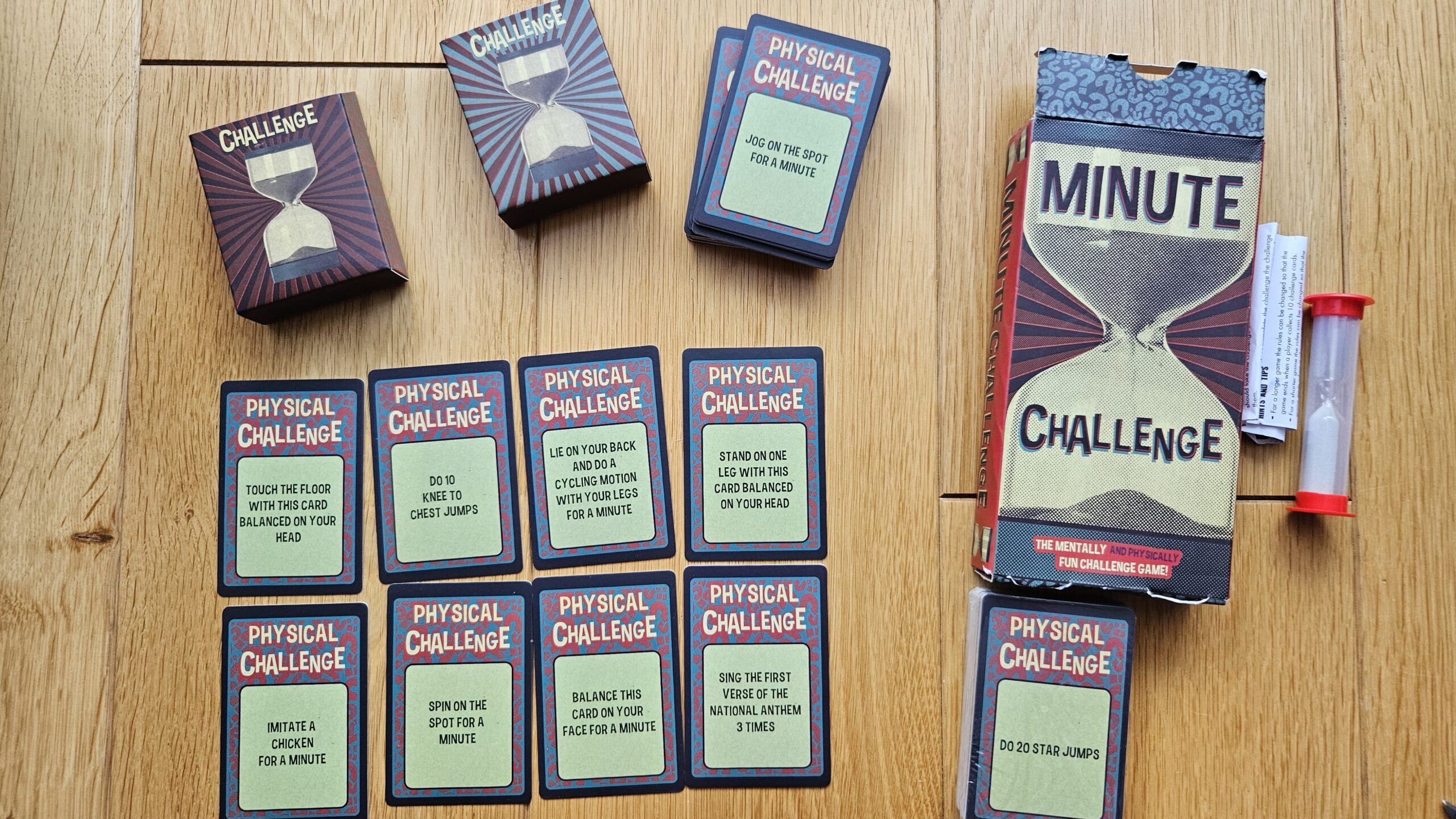 Minute challenge the mentally and physically fun challenge game nowa - obrazek 2
