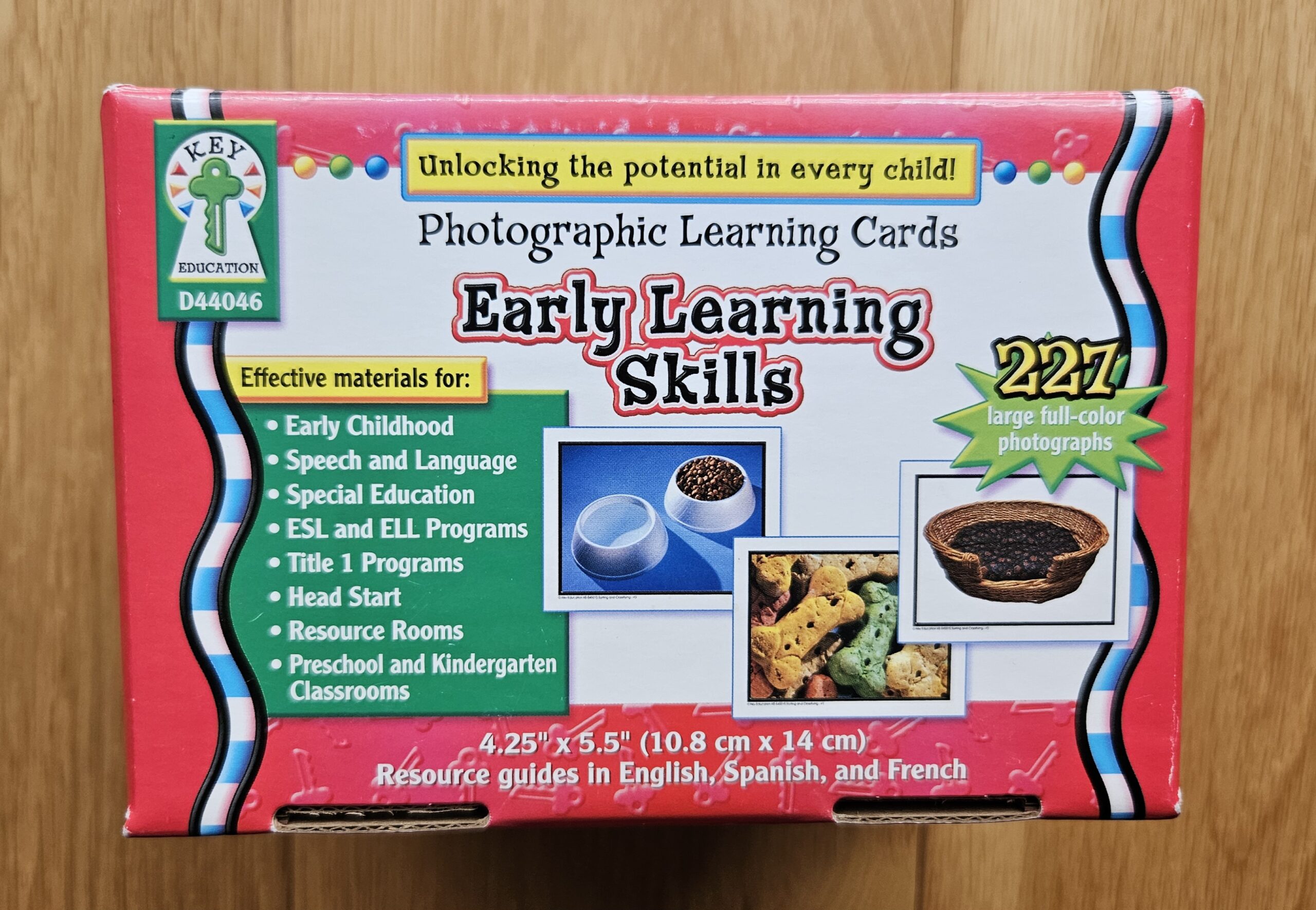 Early Learning Skills Photographic Learning Cards