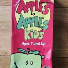 Apples to Apples Kids the game of funny comparisons