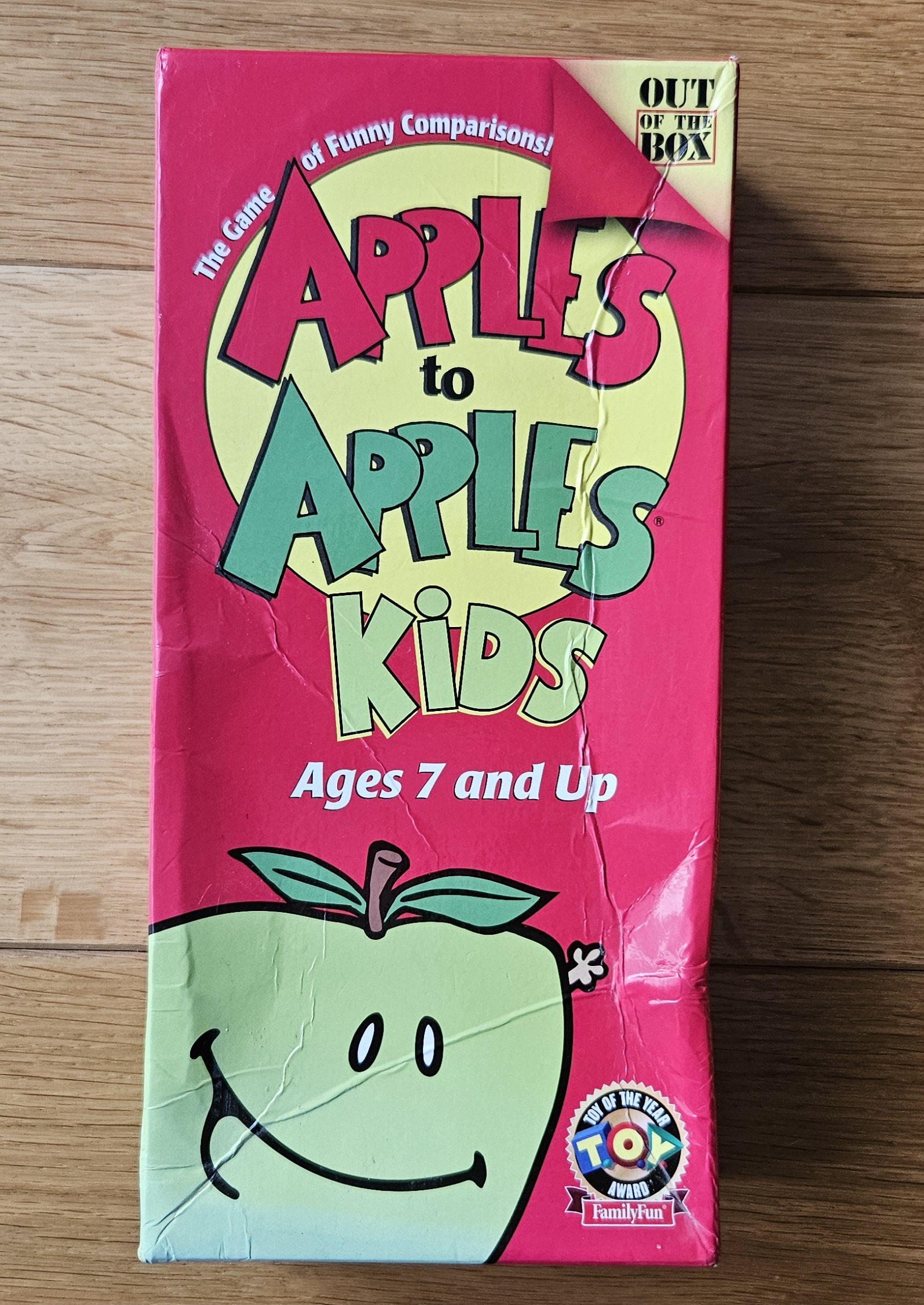 Apples to Apples Kids the game of funny comparisons