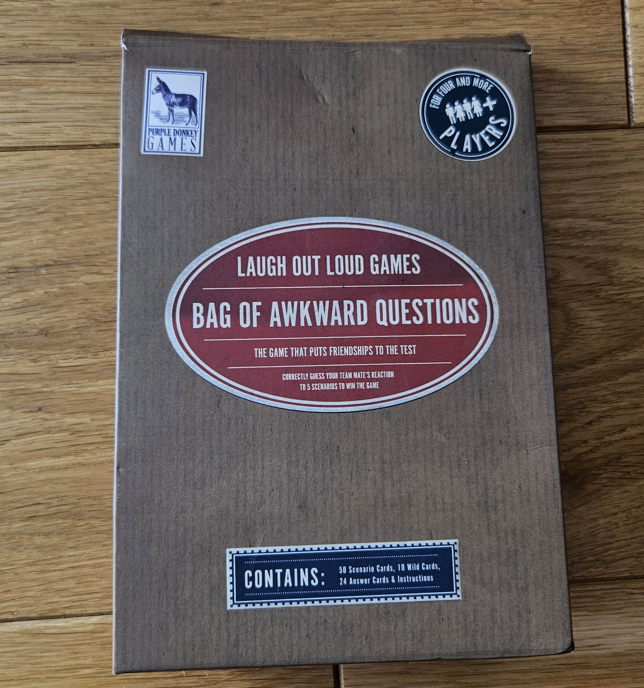 Bag of awkward questions Icebreaker