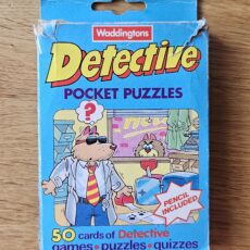 Detective pocket puzzles Waddingtons