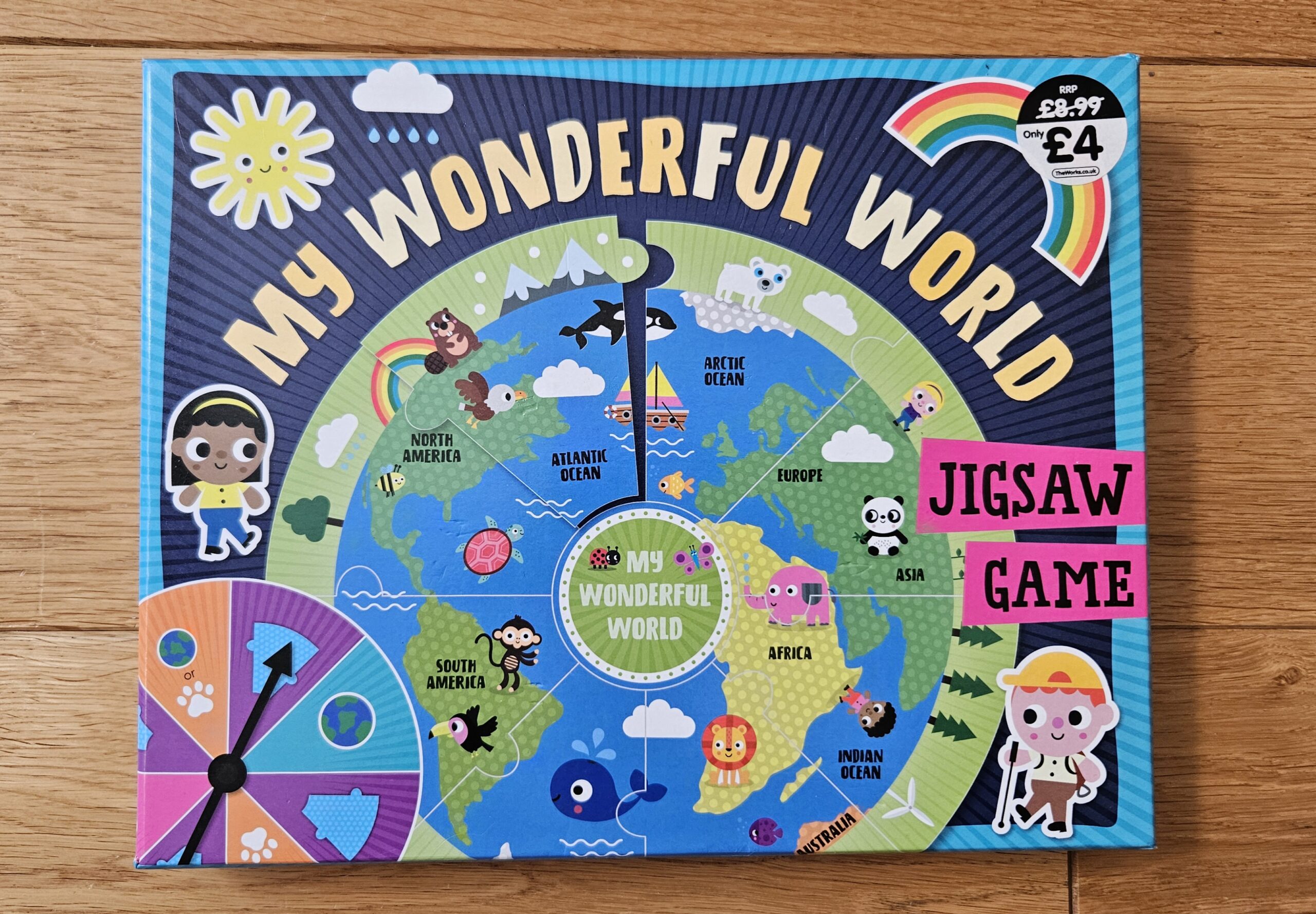 My wonderful world jigsaw game